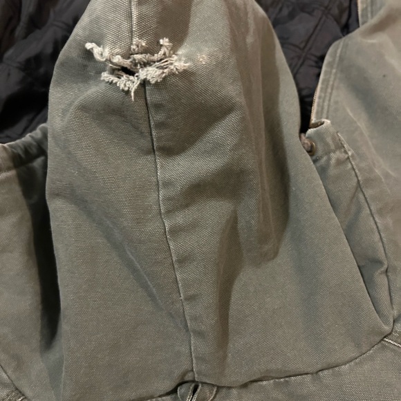 Green Tri Mountain Workwear Hooded Coat - Picture 2 of 6